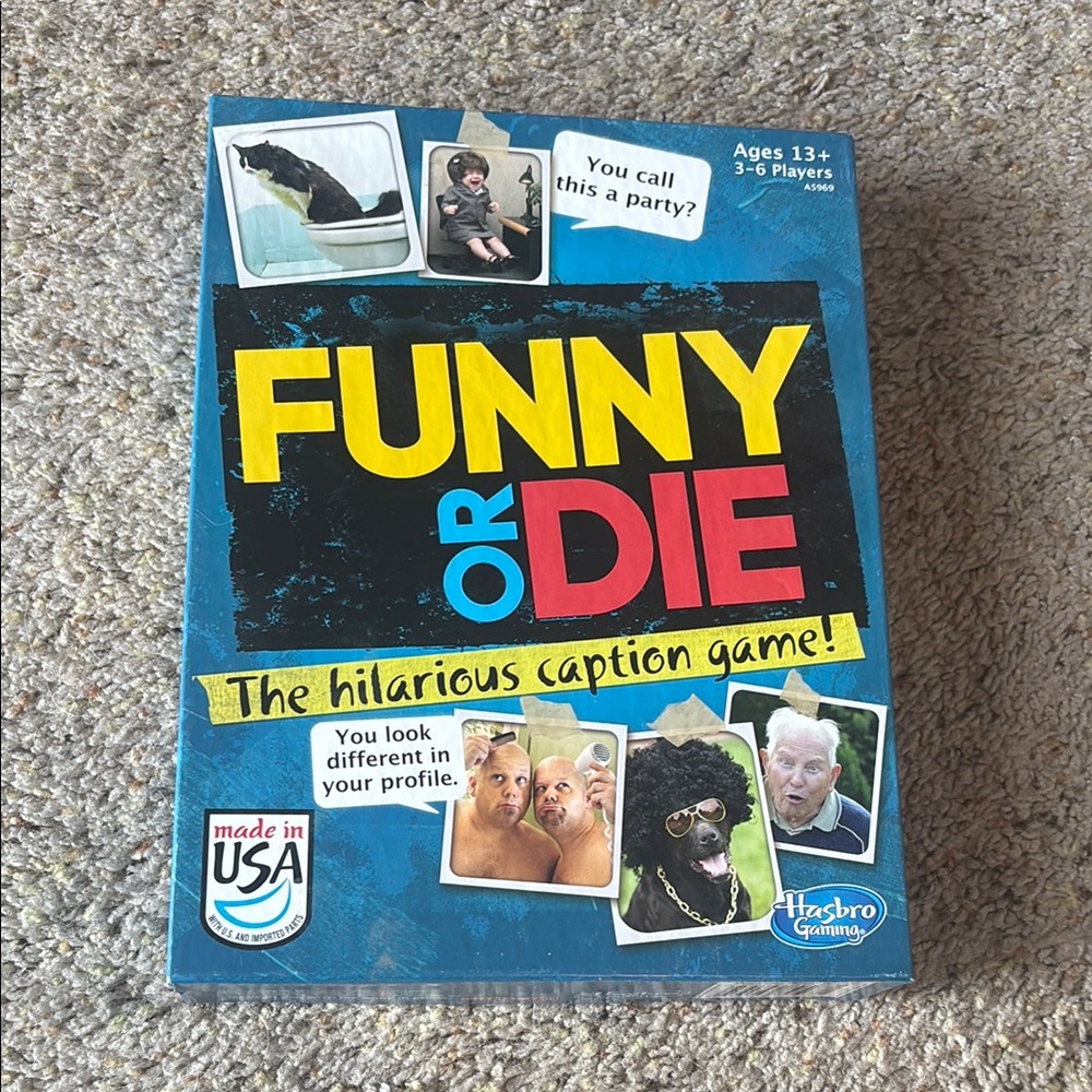 Hasbro Funny or Die Board Game